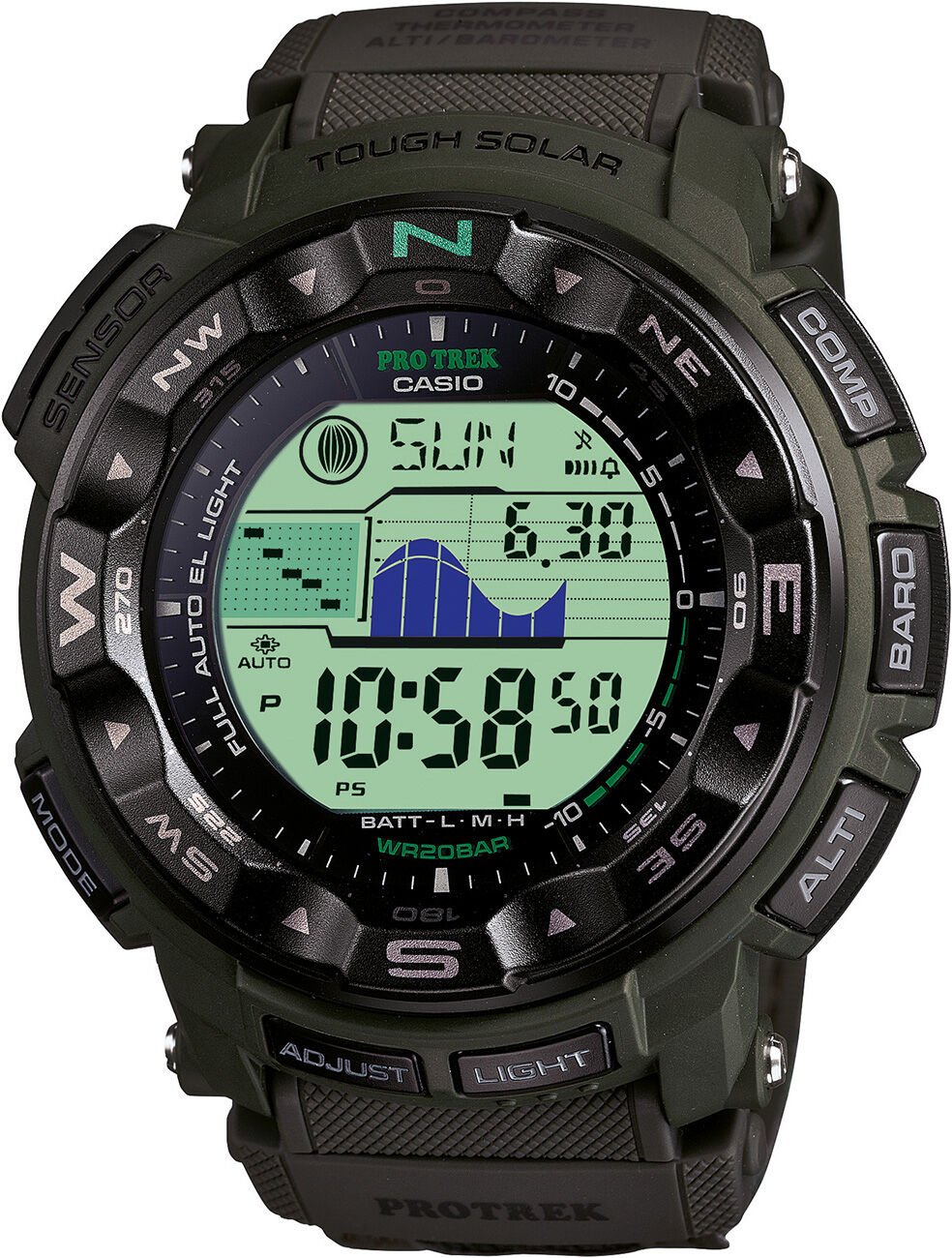 Casio Prg-250B-3Dr Pro-Trek Erkek Kol Saati