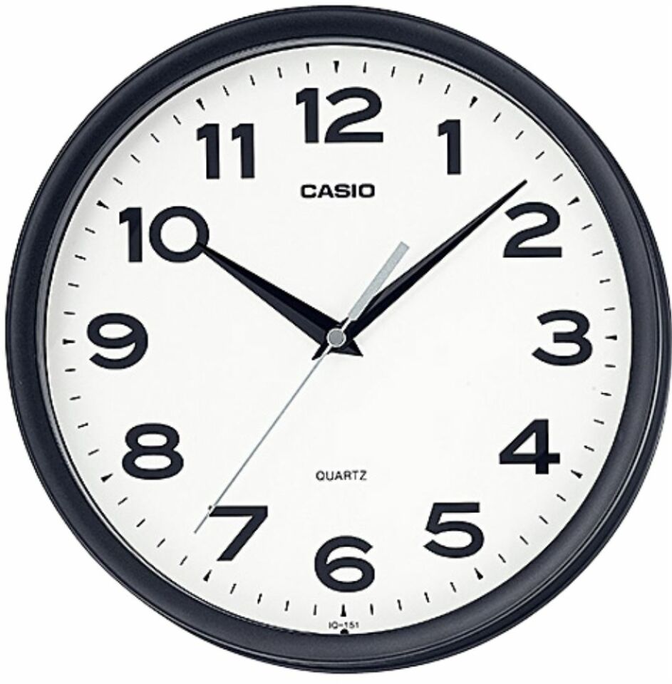 Casio Iq-151-1Df Analog Duvar Saati