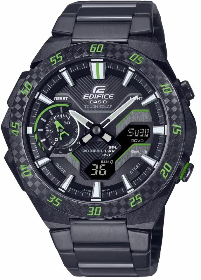 Casio Ecb-2200Rc-1A3Df Edifice Erkek Kol Saati