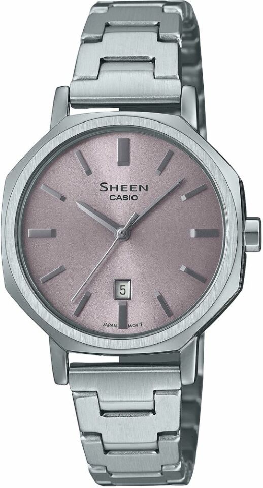 Casio She-4554D-8Audf Sheen Kadın Kol Saati