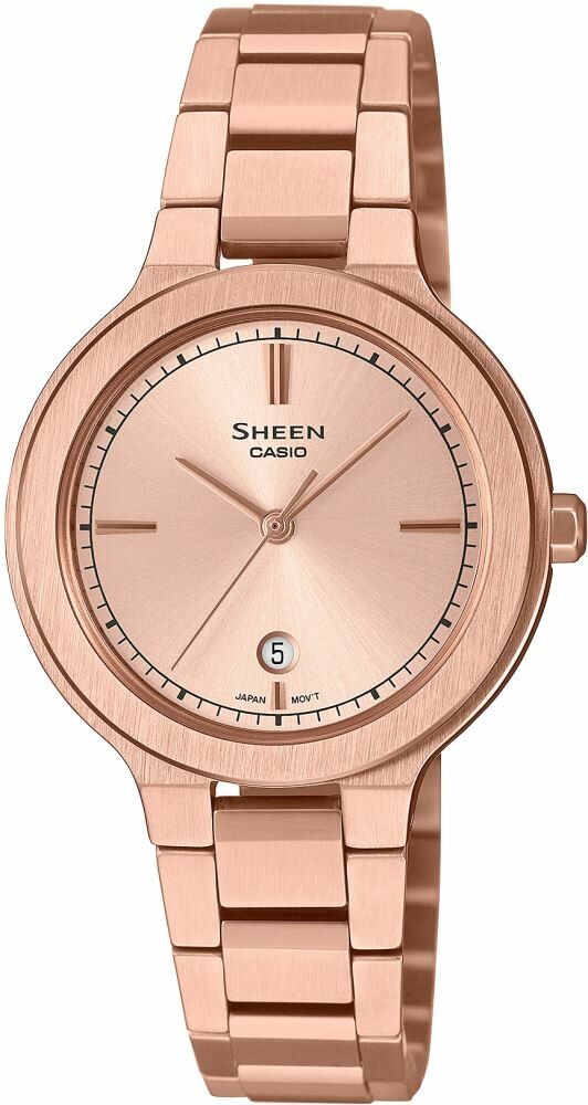 Casio She-4559Pg-4Audf Sheen Kadın Kol Saati