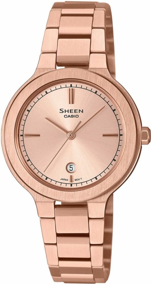 Casio She-4559Pg-4Audf Sheen Kadın Kol Saati
