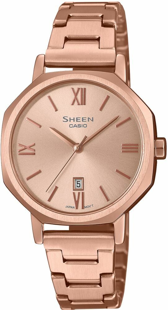 Casio She-4554Pg-4Audf Sheen Kadın Kol Saati
