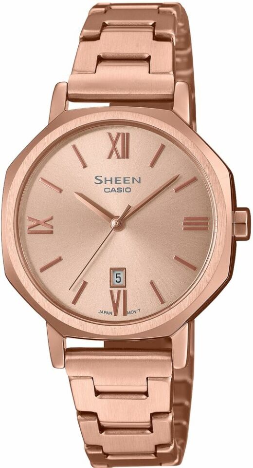 Casio She-4554Pg-4Audf Sheen Kadın Kol Saati