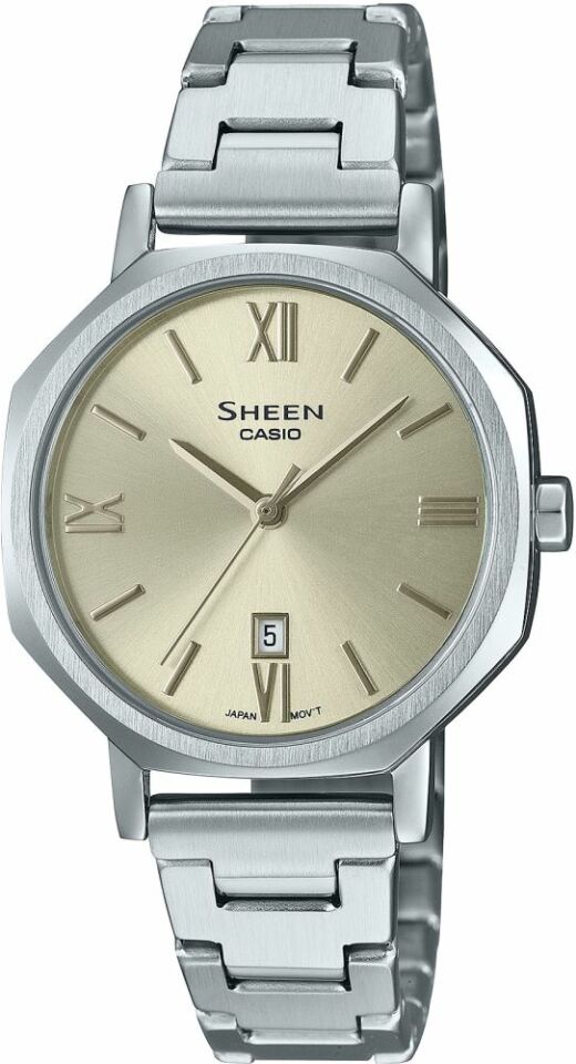 Casio She-4554D-9Audf Sheen Kadın Kol Saati