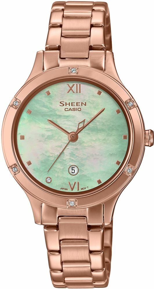 Casio She-4546Pg-3Audf Sheen Kadın Kol Saati