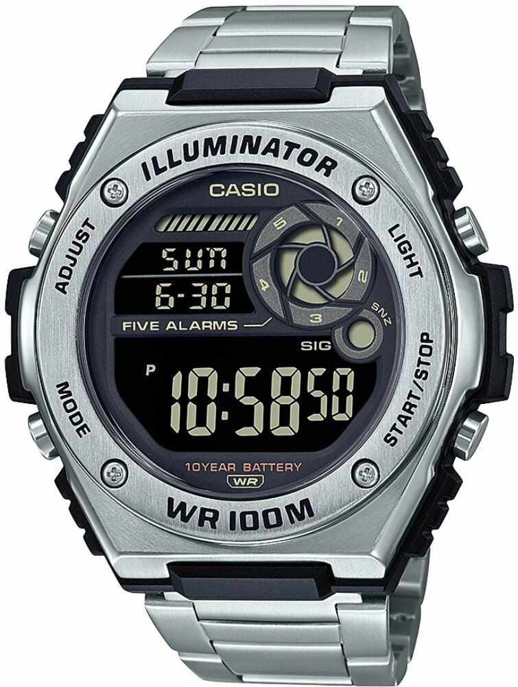 Casio Mwd-100Hd-1Bvdf Digital Erkek Kol Saati