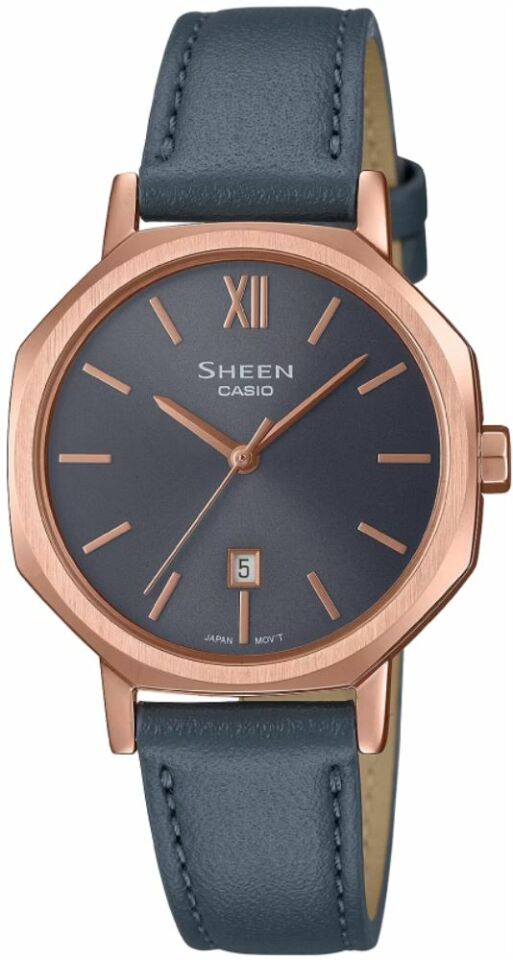 Casio She-4554Pgl-8Audf Sheen Kadın Kol Saati