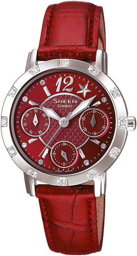 Casio Shn-3020L-4Adr Sheen Kadın Kol Saati
