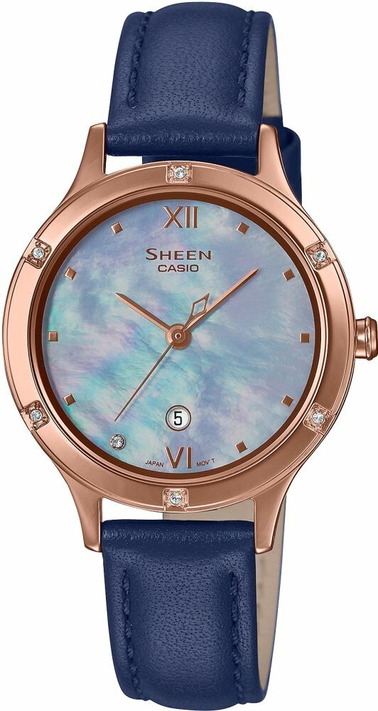 Casio She-4546Pgl-2Audf Sheen Kadın Kol Saati