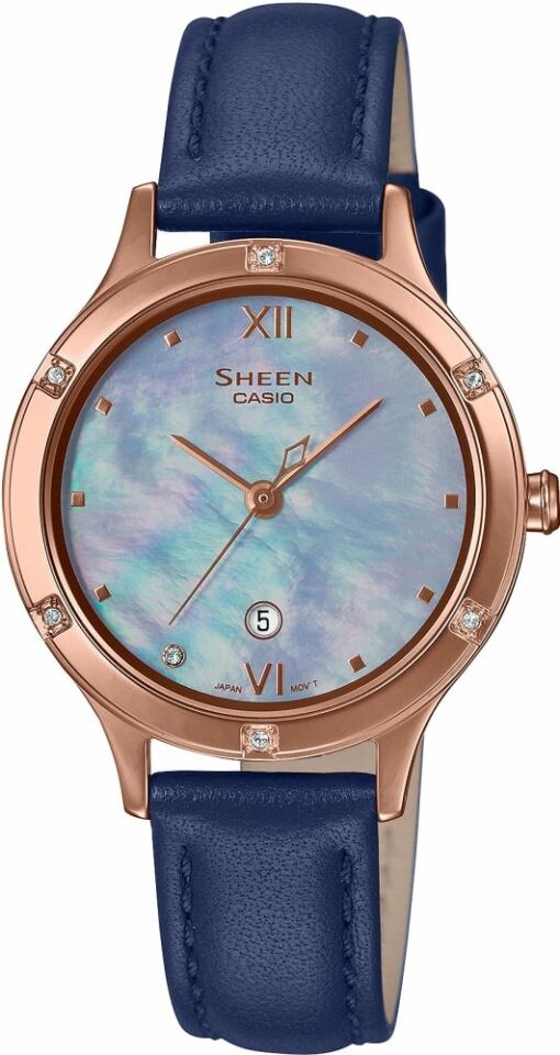 Casio She-4546Pgl-2Audf Sheen Kadın Kol Saati