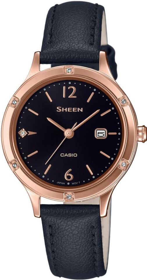 Casio She-4533Pgl-1Audf Sheen Kadın Kol Saati