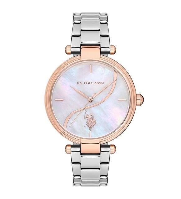 U.s. Polo Assn. USPA2021-01 Quartz Çelik Gri Sedef Kadran 37 Mm Kadın Kol Saati
