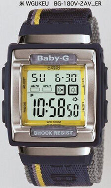 Casio BG-180V-2AVDR Baby-G Kadın Kol Saati