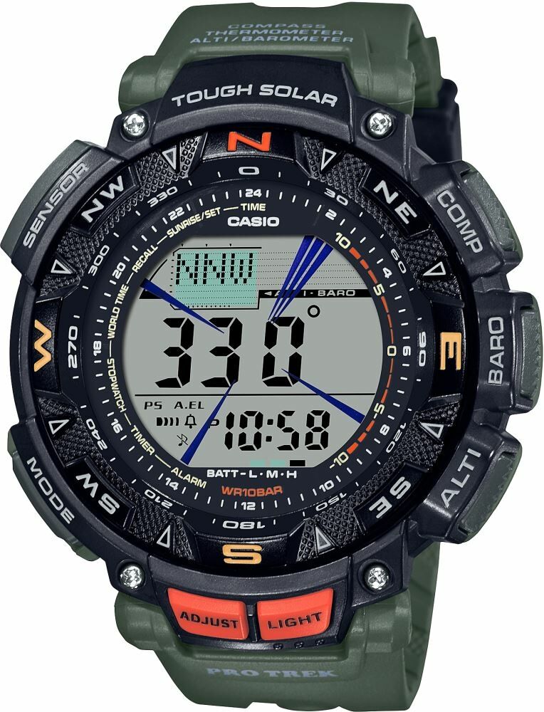 Casio Prg-240-3Dr Pro-Trek Erkek Kol Saati
