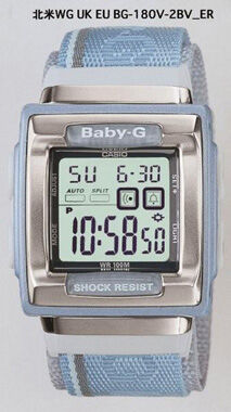 Casio BG-180V-2BVDR Baby-G Kadın Kol Saati