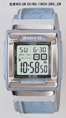 Casio Bg-180V-2Bvdr Baby-G Kadın Kol Saati