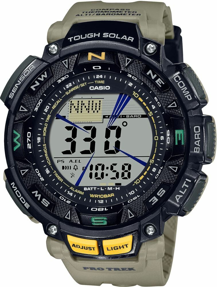Casio Prg-240-5Dr Pro-Trek Erkek Kol Saati
