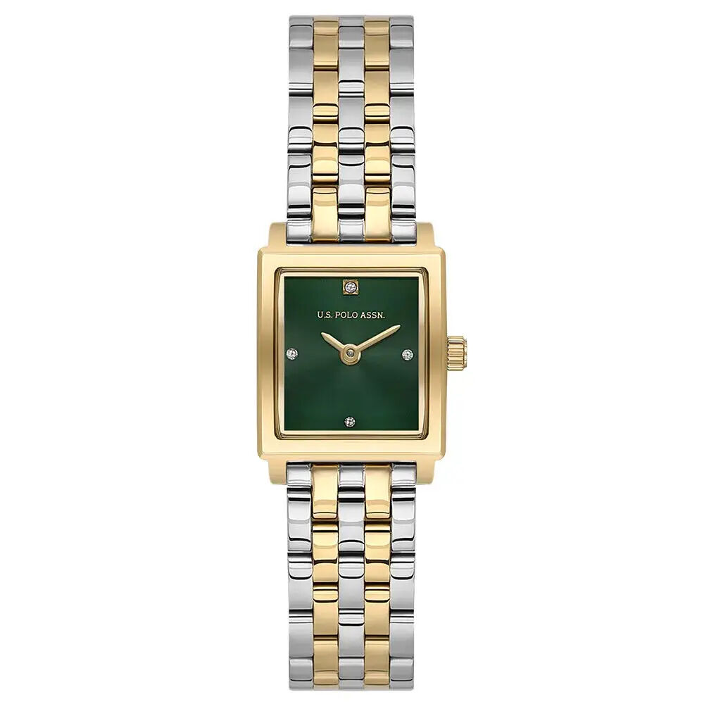 U.s. Polo Assn. USPA2107-02 Quartz Çelik Gri Altın Rengi 19X27 Mm Kadın Kol Saati