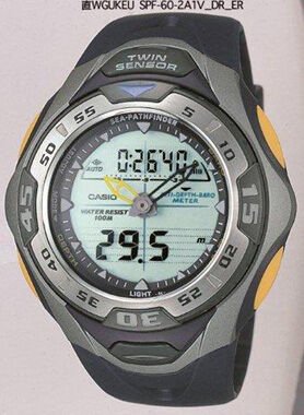 Casio Spf-60-2A1Vdr Sea-Pathfinder Erkek Kol Saati