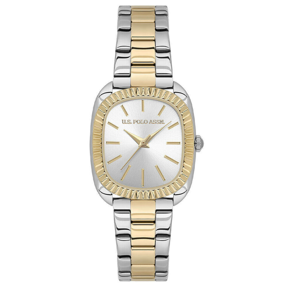 U.s. Polo Assn. USPA2143-03 Quartz Çelik Gri Altın Rengi 28X33 Mm Kadın Kol Saati