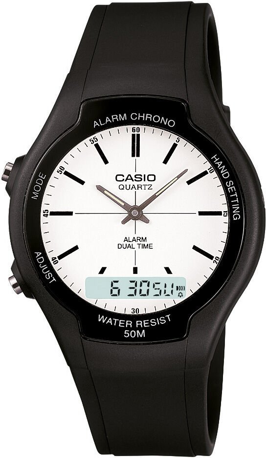 Casio Aw-90H-7Evdf Analog Digital Combination Erkek Kol Saati