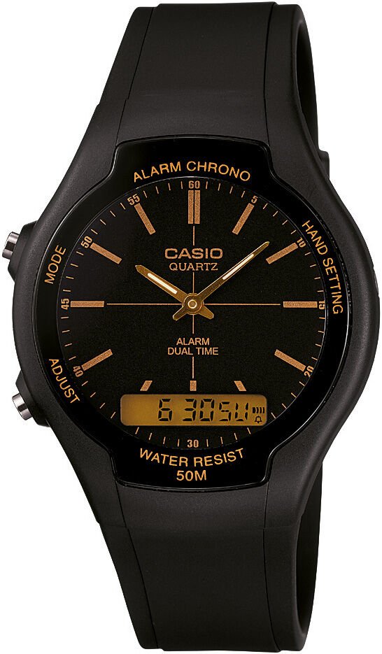 Casio Aw-90H-9Evdf Analog Digital Combination Erkek Kol Saati