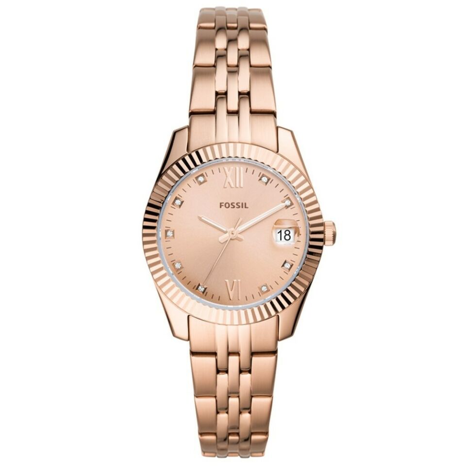 Fossil FES4898 Quartz Çelik Rose Gold 32 Mm Kadın Kol Saati