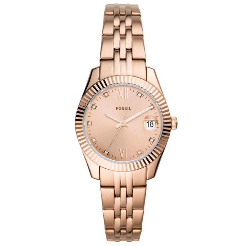 Fossil FES4898 Quartz Çelik Rose Gold 32 Mm Kadın Kol Saati