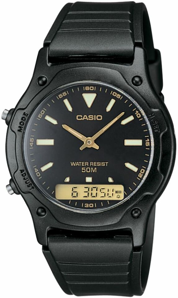 Casio Aw-49He-1Avdf Analog Digital Erkek Kol Saati