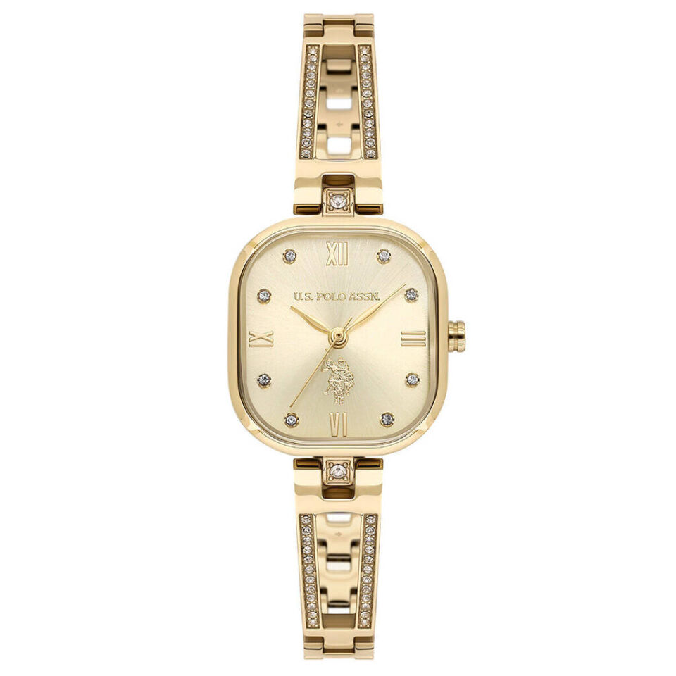 U.s. Polo Assn. USPA2167-01 Quartz Çelik Altın Rengi 24X30 Mm Kadın Kol Saati