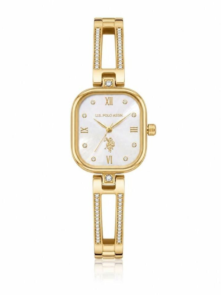 U.s. Polo Assn. USPA2167-01 Quartz Çelik Altın Rengi 24X30 Mm Kadın Kol Saati