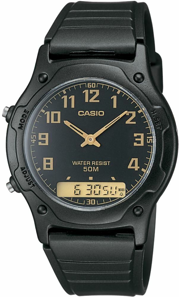 Casio Aw-49H-1Bvdf Analog Digital Erkek Kol Saati
