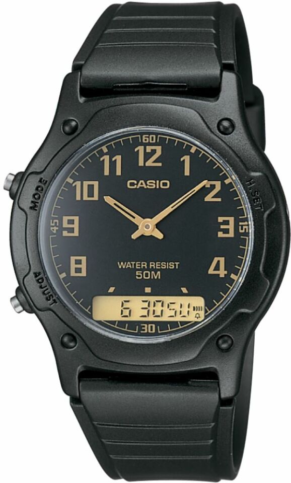 Casio Aw-49H-1Bvdf Analog Digital Erkek Kol Saati