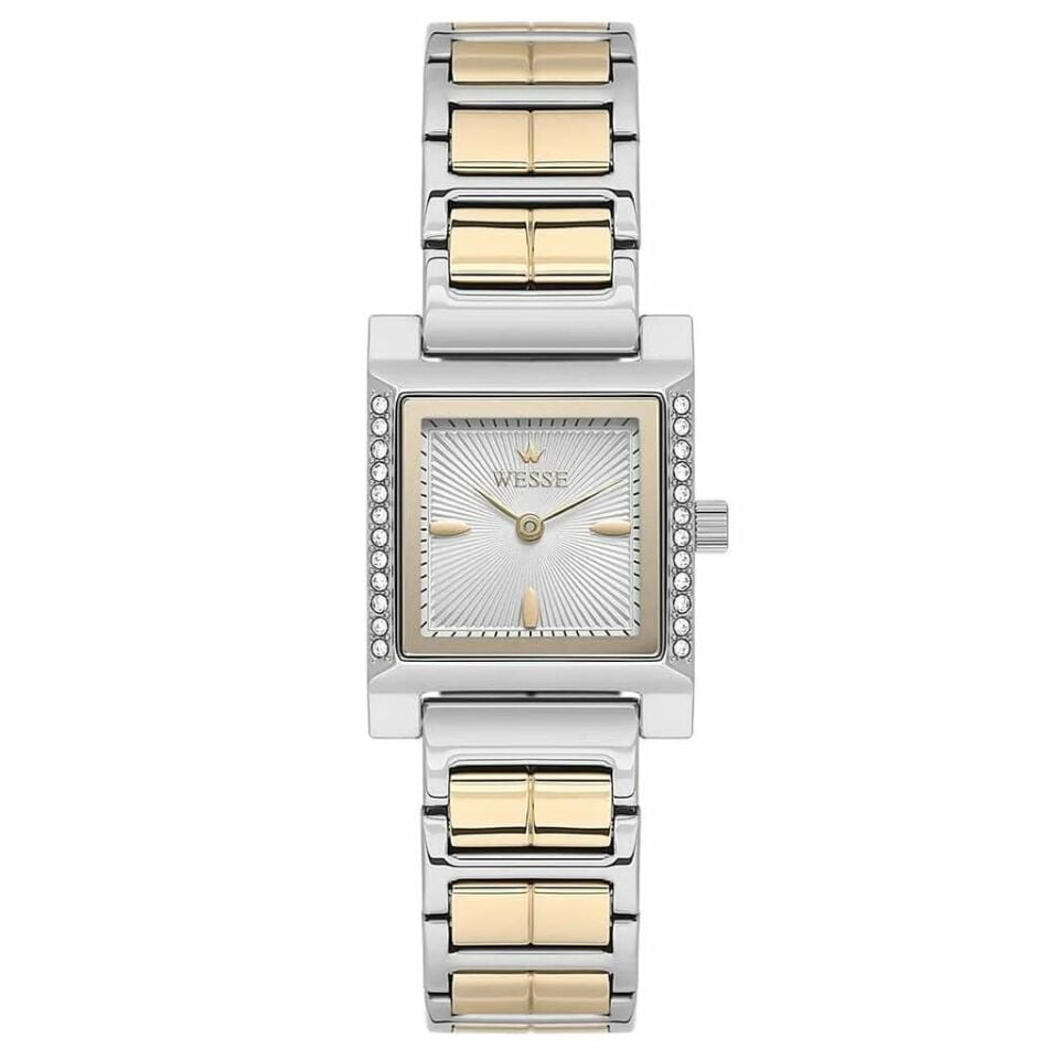 Wesse WWL115205 Quartz Çelik Altın/Gri Kadın Kol Saati