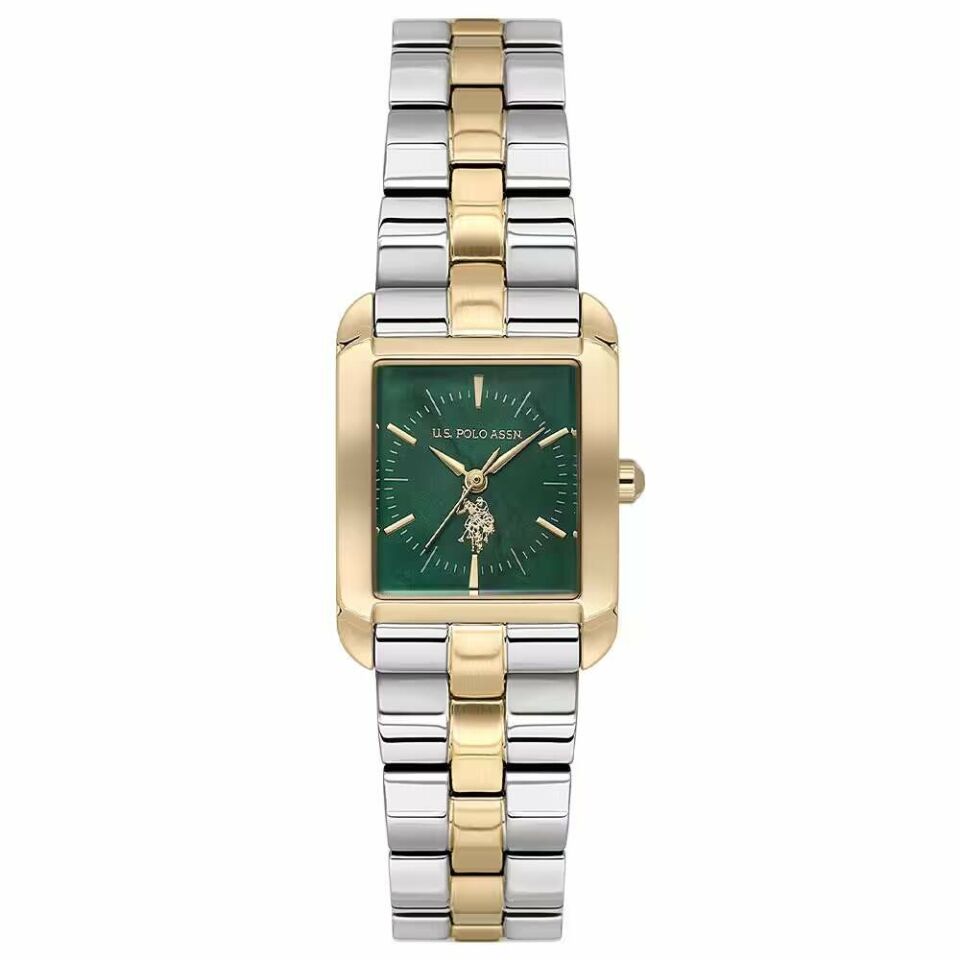 U.s. Polo Assn. USPA2152-02 Quartz Çelik Gri Altın Rengi 22X30 Mm Kadın Kol Saati