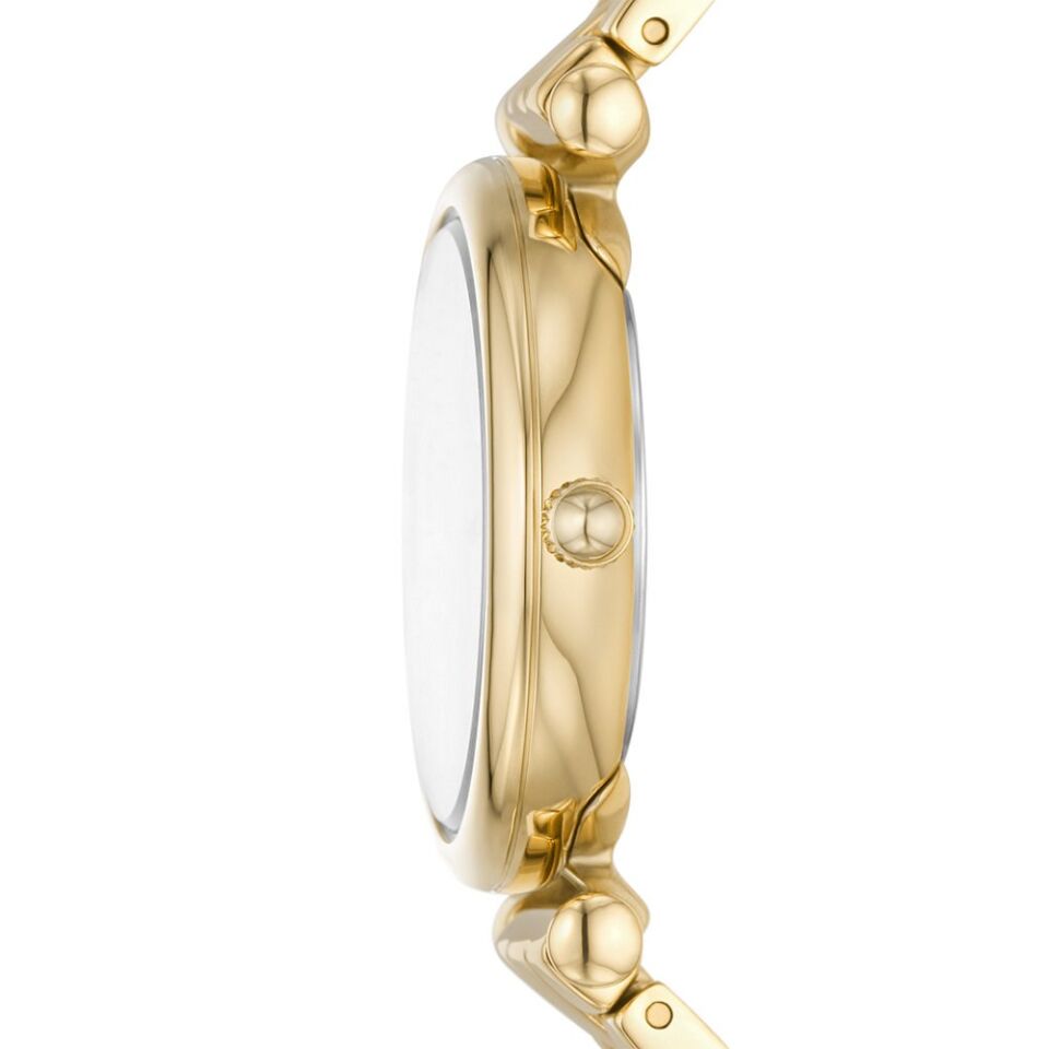Fossil FES5203 Quartz Çelik Altın Rengi 28 Mm Kadın Kol Saati