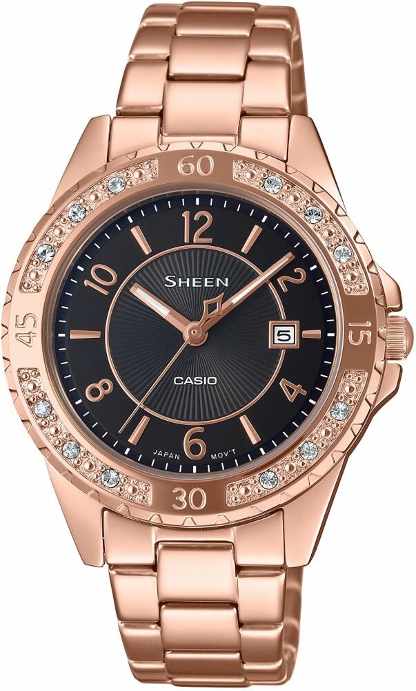 Casio She-4532Pg-1Audf Sheen Kadın Kol Saati