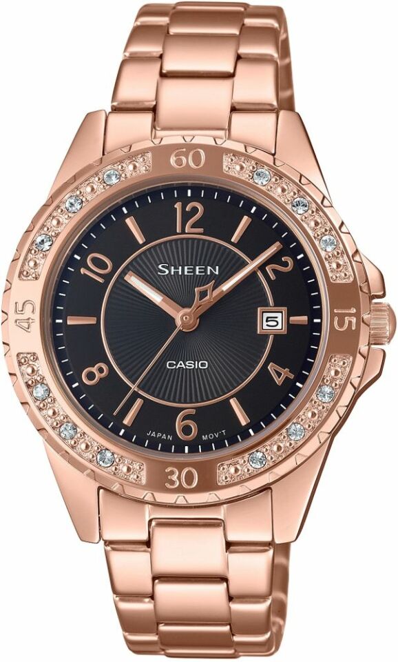 Casio She-4532Pg-1Audf Sheen Kadın Kol Saati
