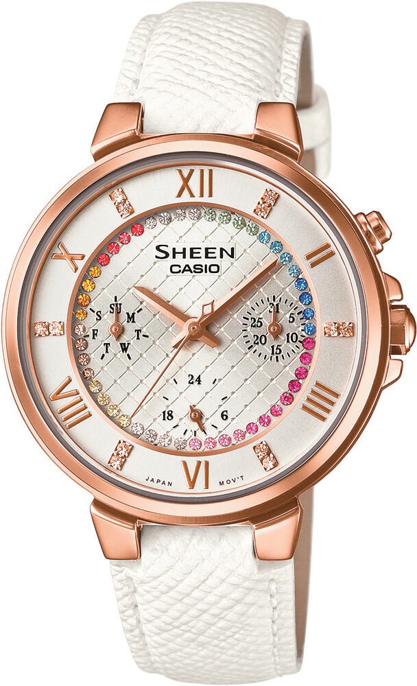 Casio She-3041Pgl-7Audr Sheen Kadın Kol Saati