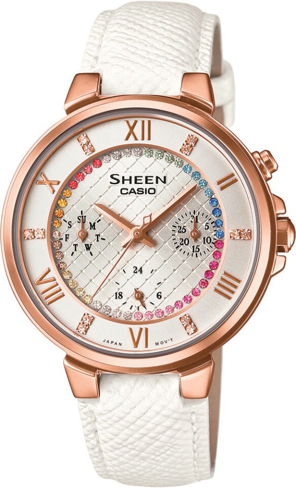 Casio She-3041Pgl-7Audr Sheen Kadın Kol Saati