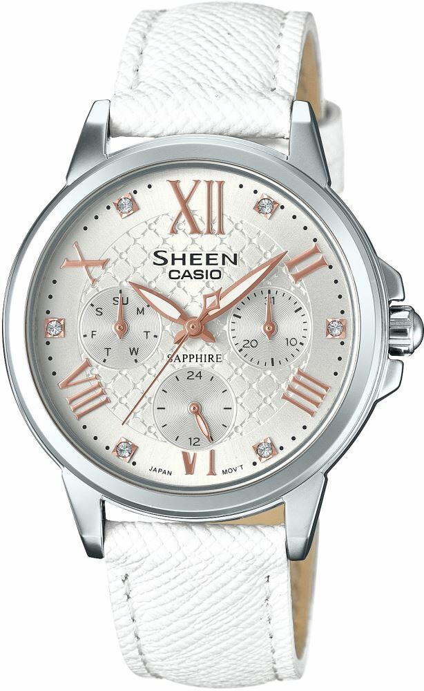 Casio She-3511L-7Audr Sheen Kadın Kol Saati