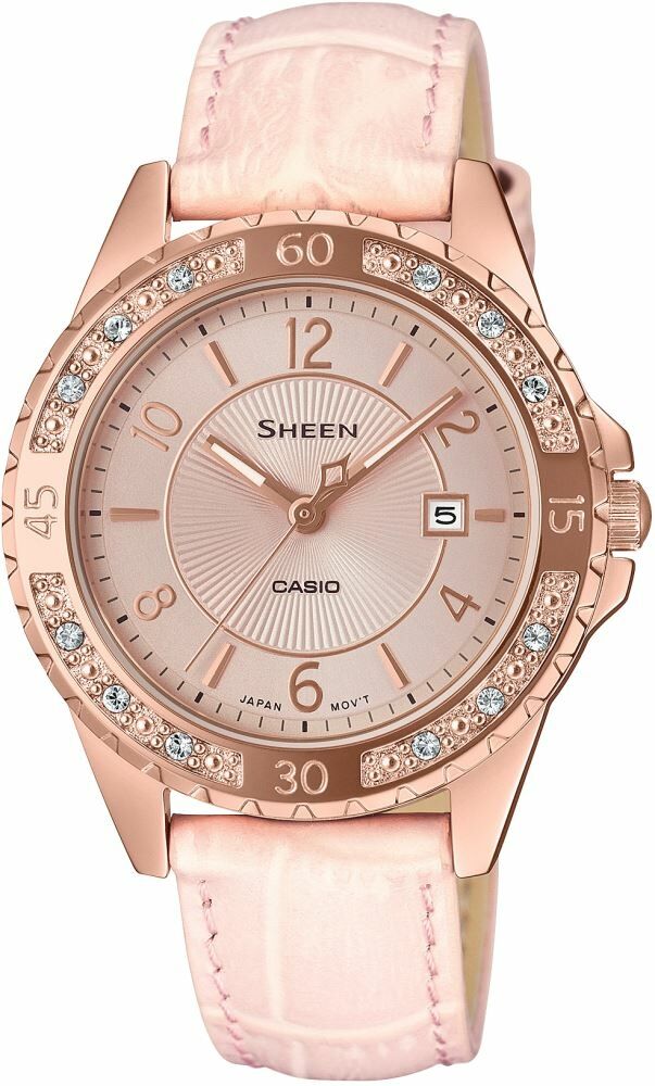 Casio She-4532Pgl-4Audf Sheen Kadın Kol Saati
