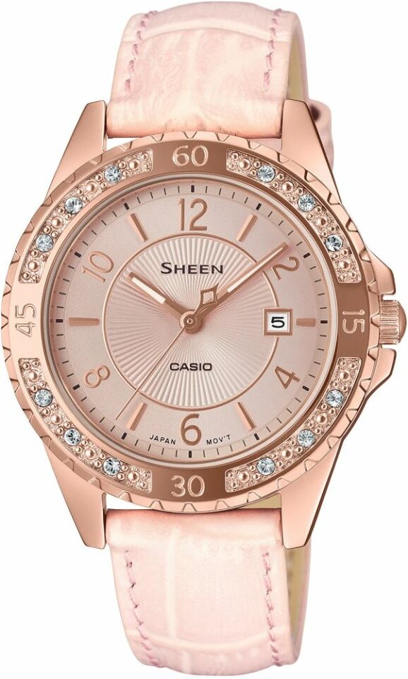 Casio She-4532Pgl-4Audf Sheen Kadın Kol Saati