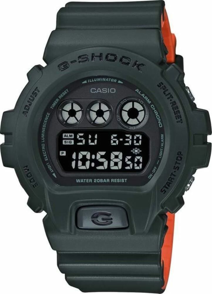 Casio Dw-6900Lu-3Dr G-Shock Erkek Kol Saati