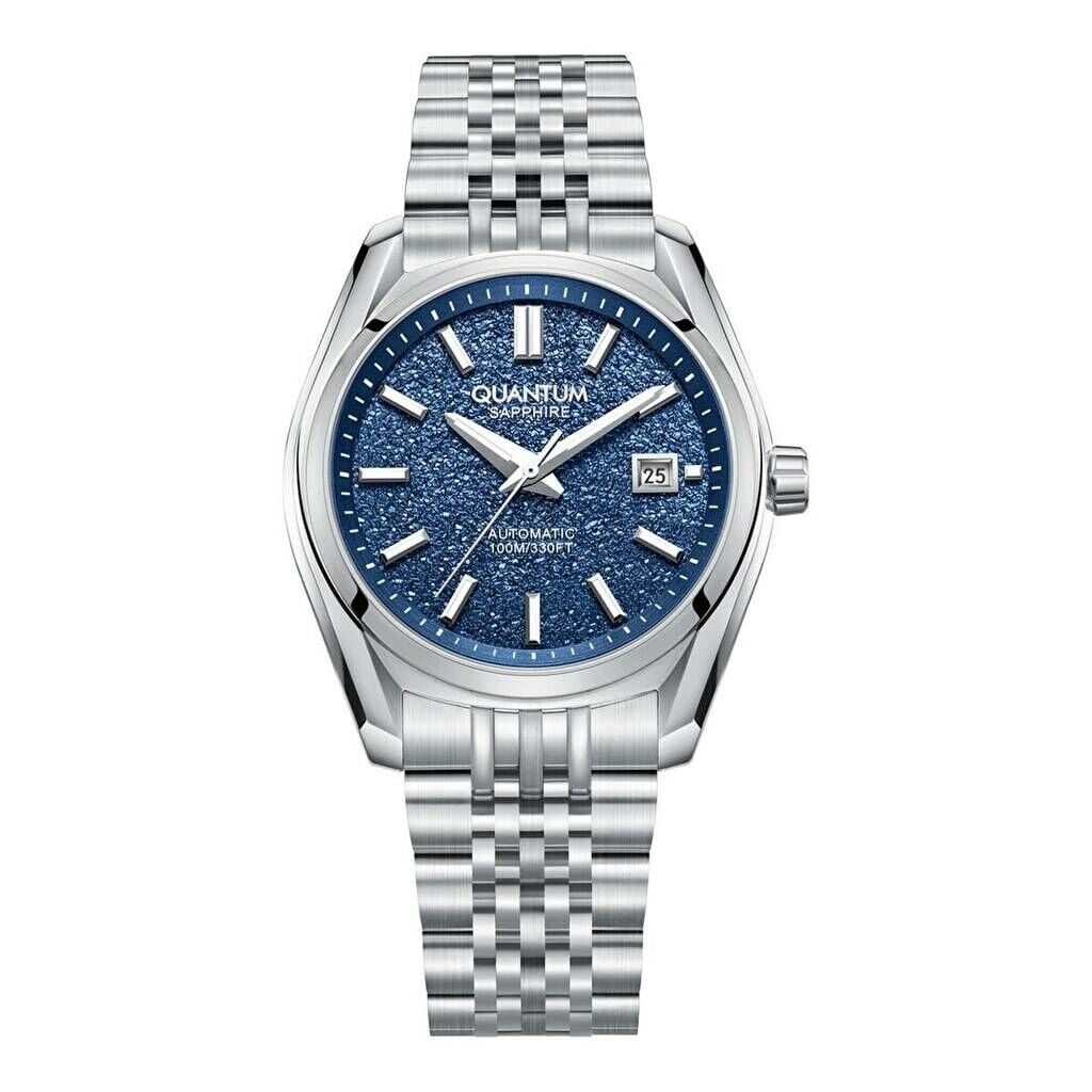 Quantum QMG1251B.390 Otomatik Çelik Gri Safir 10 Atm 41 Mm Erkek Kol Saati