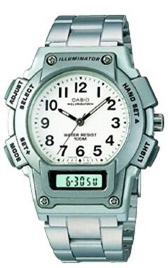 Casio Aq-150Wd-7Bvsd Analog Digital Erkek Kol Saati