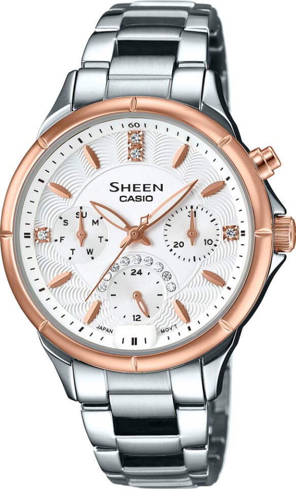 Casio She-3047Sg-7Audr Sheen Kadın Kol Saati