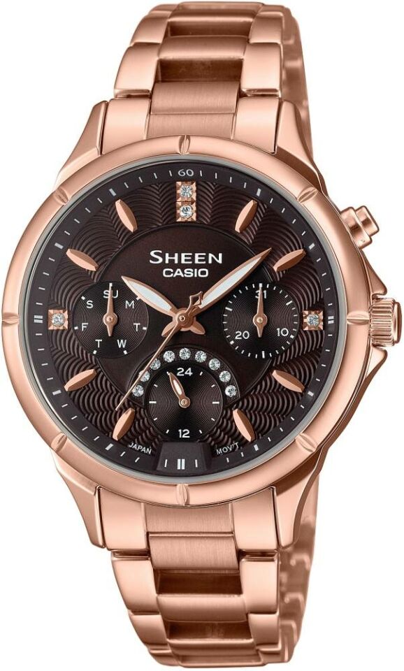 Casio She-3047Pg-5Audr Sheen Kadın Kol Saati