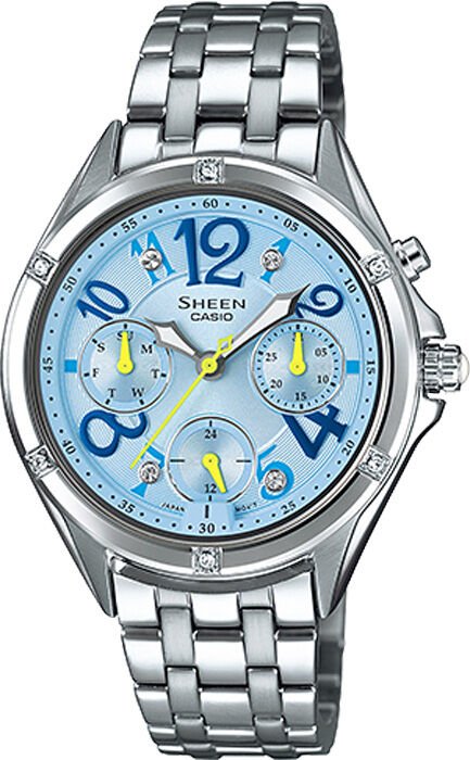 Casio She-3031D-2Audr Sheen Kadın Kol Saati